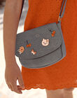 Sac besace denim clair FLYSAETTE / 23E4PFR1BESP272