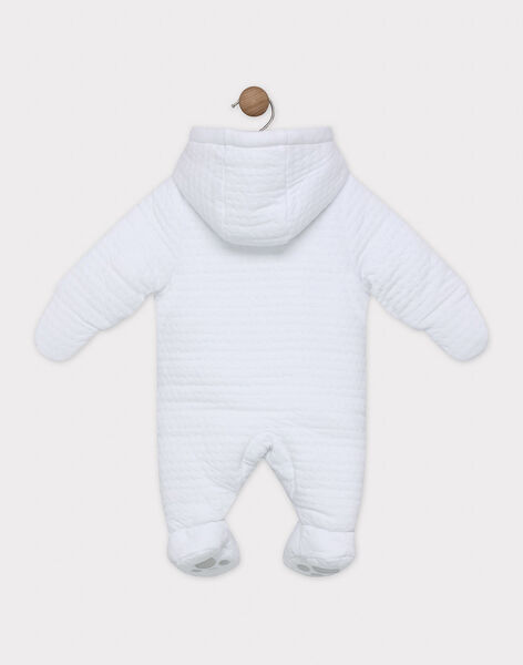 Pilote Blanche En Tubic Double En Fausse Fourrure Bebe Mixte