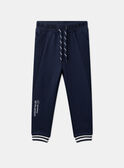 Jogging en molleton gratté Bleu LAENAVAGE / 24H3PGP1JGB070