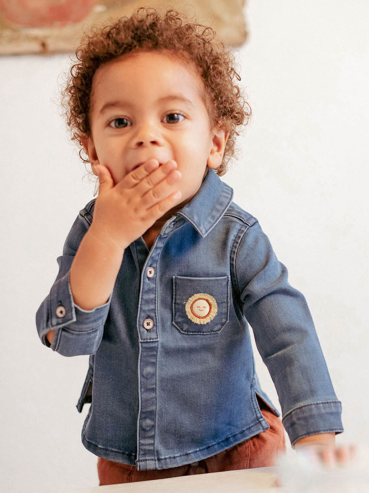Chemise jean bebe garcon hotsell