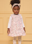 Robe fleuri à smocks LANOEMIE / 24H1BFQ1CHS001