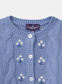 Cardigan fleurs MADORICE / 25E1BF81CAR205