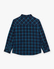 Chemise en velours à carreaux DUCHECAGE / 22H3PGY1CHM714