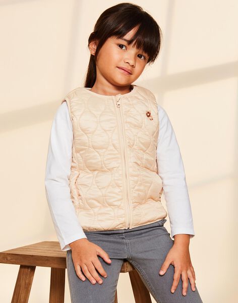 Parka beige 3 en 1 à fleurs FRATERETTE / 23E2PF51PAR808
