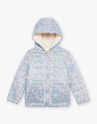 Veste réversible à capuche bleu DRIPOETTE 3 / 22H2PFV2CAP009