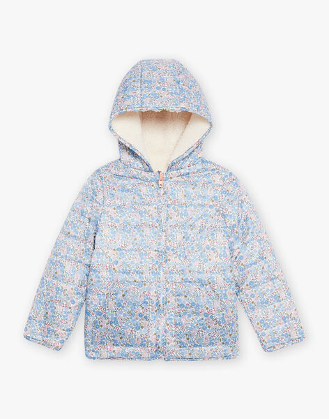 Veste réversible à capuche bleu DRIPOETTE 3 / 22H2PFV2CAP009