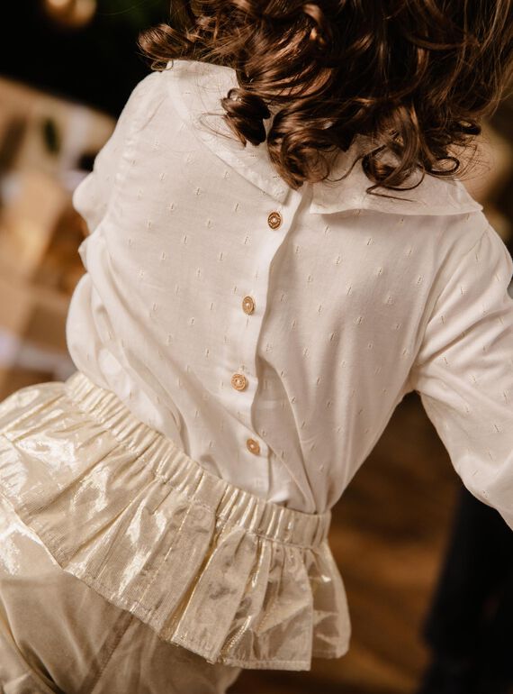 Ensemble blouse et bloomer de Noël DAVIVI / 22H1BF61ENS954