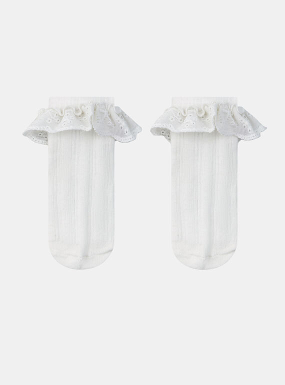 Chaussettes avec dentelle KAFLAVIE / 24E4BFL1SOQ001
