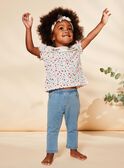 Blouse écru fleuri FALALOU / 23E1BFC1CHE001