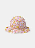 Chapeau UPF 50+ imprimé fleuri MITANIA / 25E4BFC1CHA001