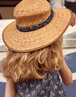 Chapeau de paille beige FLYGRETTE / 23E4PFR1CHA080