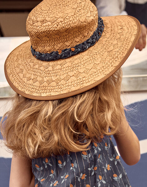 Chapeau de paille beige FLYGRETTE / 23E4PFR1CHA080