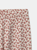 Pyjama rose en velours imprimé léopard Fille NUIMETTE / 25H5PFB4PYJI814