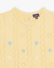 Gilet jaune mimosa sans manches FAPLETTE / 23E2PF81PSM114