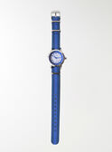Montre bleue avec 2 bracelets interchangeables ENZO / 20J7GG11MON208