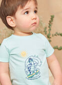 Tee Shirt Turquoise KAVIRGIL / 24E1BGR1TEE203