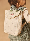 Sac à dos souris en gaze de coton MAIVANA / 25E4BF91BESA001