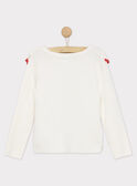 Pull écru REBAETTE / 19E2PFE1PUL001