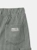 Pantalon confort rayé MAGAUTIER / 25E1BG92PAN604