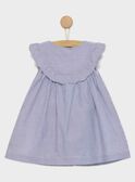 Robe chasuble bleu marine RAMATHILDE / 19E1BFE2CHS070