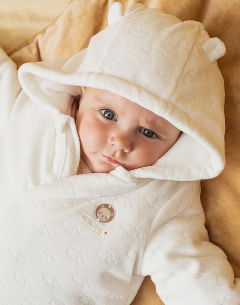 Pilote en velours dévoré bébé mixte DOMINO / 22H0CMH1PIL001
