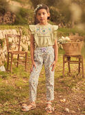 Pantalon à fleurs MLEPANETTE / 25E2PFO1PAN001