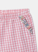Pyjama carreaux Vichy KUILETTE / 24E5PF62PYJ001