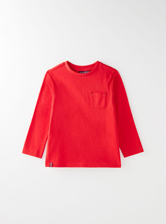 Tee Shirt Manches Courtes Rouge VUNIAGE3EX / 20H3PGC3TMC050