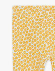 Legging bleu marine à fleurs FABETSY / 23E1BF81CAL001