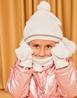 Bonnet blanc en tricot DRABROETTE / 22H4PFN2BON001