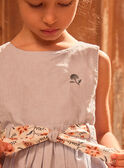 Robe réversible à fleurs MLOROBETTE / 25E2PFP2ROB622