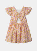 Robe fleurie dos nu MLADOLETTE / 25E2PFK3ROB001