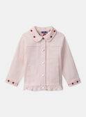 Veste en jean rose MOJACKETTE / 25E2PFJ1VESD317