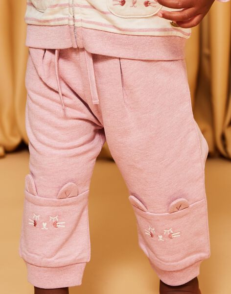Pantalon de jogging rose DAKLARISSE / 22H1BFR1JGBD314