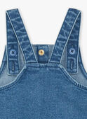Chasuble en denim bleu moyen ZAFLORIANE / 21E1BFB1CHSP269