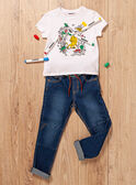 Œuf de Pâques bleu marine et T-shirt à colorier enfant garçon TULIONAGE / 20E3PGU1TCT000