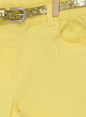Pantalon jaune  RAMUFETTE1 / 19E2PFB1PANB105