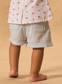 Short en double gaze de coton MAURA / 25E1BFQ1SHO706