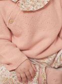 Ensemble haut, pantalon et chaussettes bois de rose LOELYS / 24H0CF11ENS312