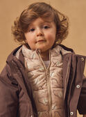 Parka 2 en 1 marron ou beige imprimé ours à manches longues Bébé Garçon NINATHAN / 25H1BGE1PAR816