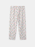 Pyjama noël col claudine LECLOETTE / 24H5PFF2PYJ001