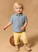Chemise manches courtes denim MAMAX / 25E1BGK1CHMP272