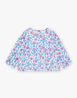 Blouse en satin de coton fleuri DAALEXIA / 22H1BF51CHE001