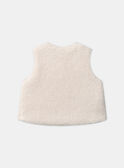 Gilet sans manches en fourrure synthétique LASOL / 24H1BGR1CSMA001