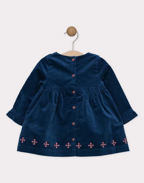 Robe En Velours Bleu Bebe Fille Catalogue Sergent Major Bebe Sergentmajor