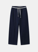Jogging bleu foncé Fille NAEJOETTE / 25H2PF31JGB070