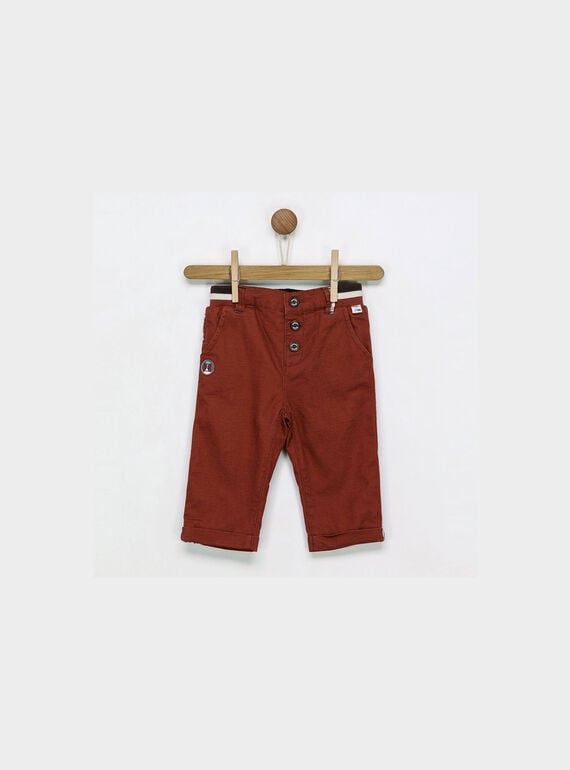 Pantalon marron PAROMEO / 18H1BGP2PANF519