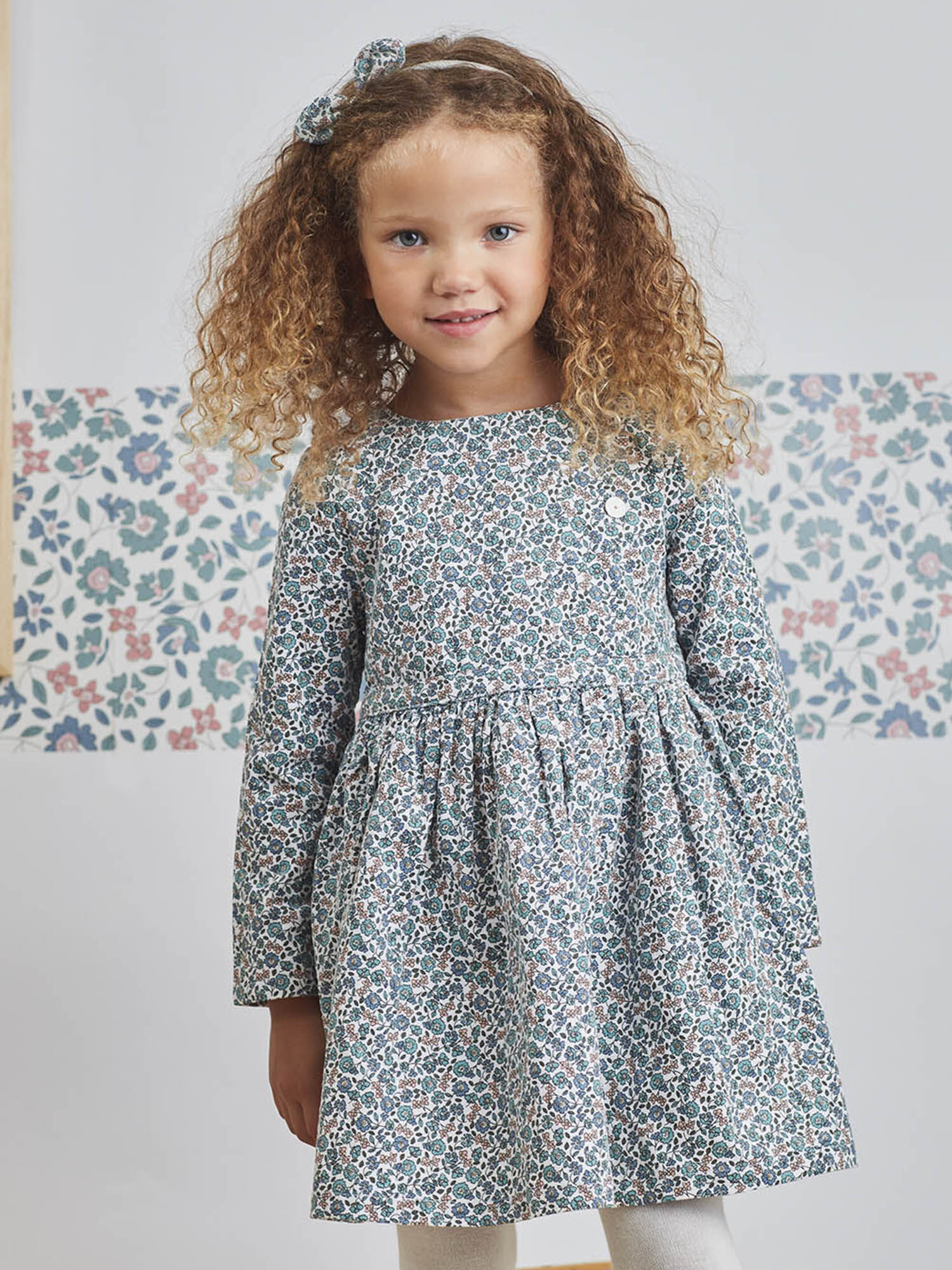 Robe manche longue fille 2025 8 ans