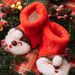Pantoufles à animation 3D haute de Noël