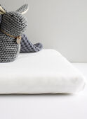 Drap housse blanc Bambou 40x80 cm 0-6 mois DRA HOUS BLA BA / 11PCTE001TRB000